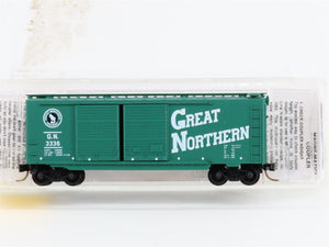 N Scale Micro-Trains MTL 23190 GN Great Northern 40' Double Door Boxcar 3336 RTR