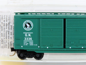 N Scale Micro-Trains MTL 23190 GN Great Northern 40' Double Door Boxcar 3336 RTR