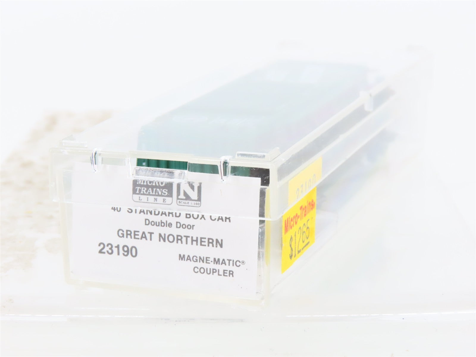 N Scale Micro-Trains MTL 23190 GN Great Northern 40' Double Door Boxcar 3336 RTR