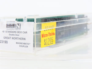 N Scale Micro-Trains MTL 23190 GN Great Northern 40' Double Door Boxcar 3336 RTR