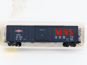 N Scale Micro-Trains MTL 25410 MNS 50' Single Door Box Car 49754 RTR