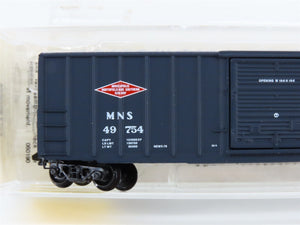 N Scale Micro-Trains MTL 25410 MNS 50' Single Door Box Car 49754 RTR