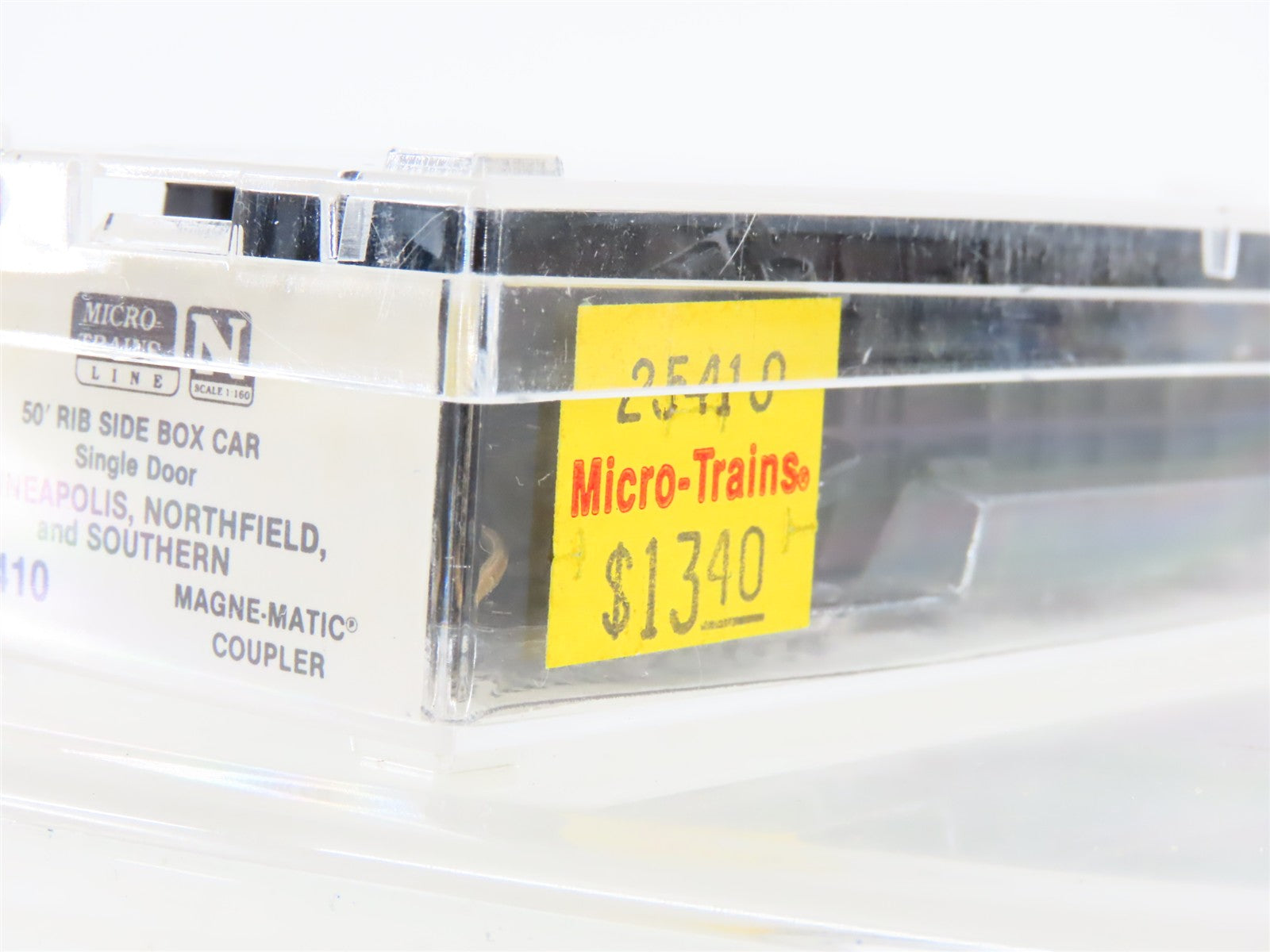 N Scale Micro-Trains MTL 25410 MNS 50' Single Door Box Car 49754 RTR