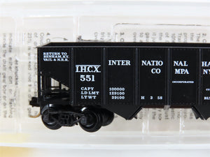 N Scale Micro-Trains MTL 56030 IHCX International Harvester 33' 2-Bay Hopper 551