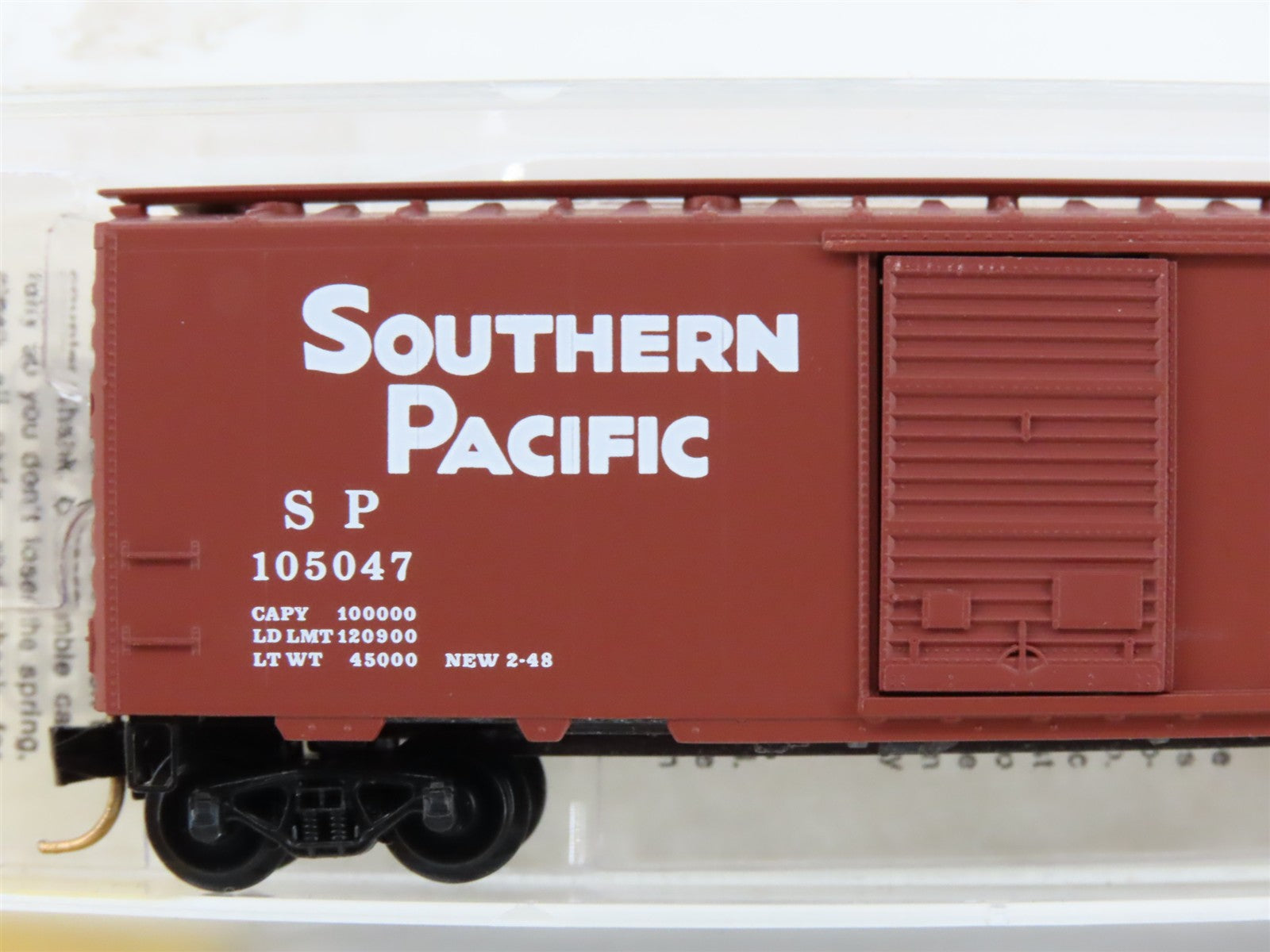 N Scale Micro-Trains MTL 20080 SP Southern Pacific 40' Box Car 105047 RTR
