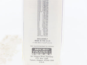N Scale Micro-Trains MTL 20080 SP Southern Pacific 40' Box Car 105047 RTR