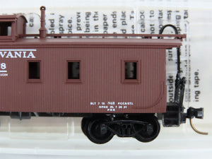 N Scale Micro-Trains MTL 51160 PRR Pennsylvania 34' Wood-Sheathed Caboose RTR