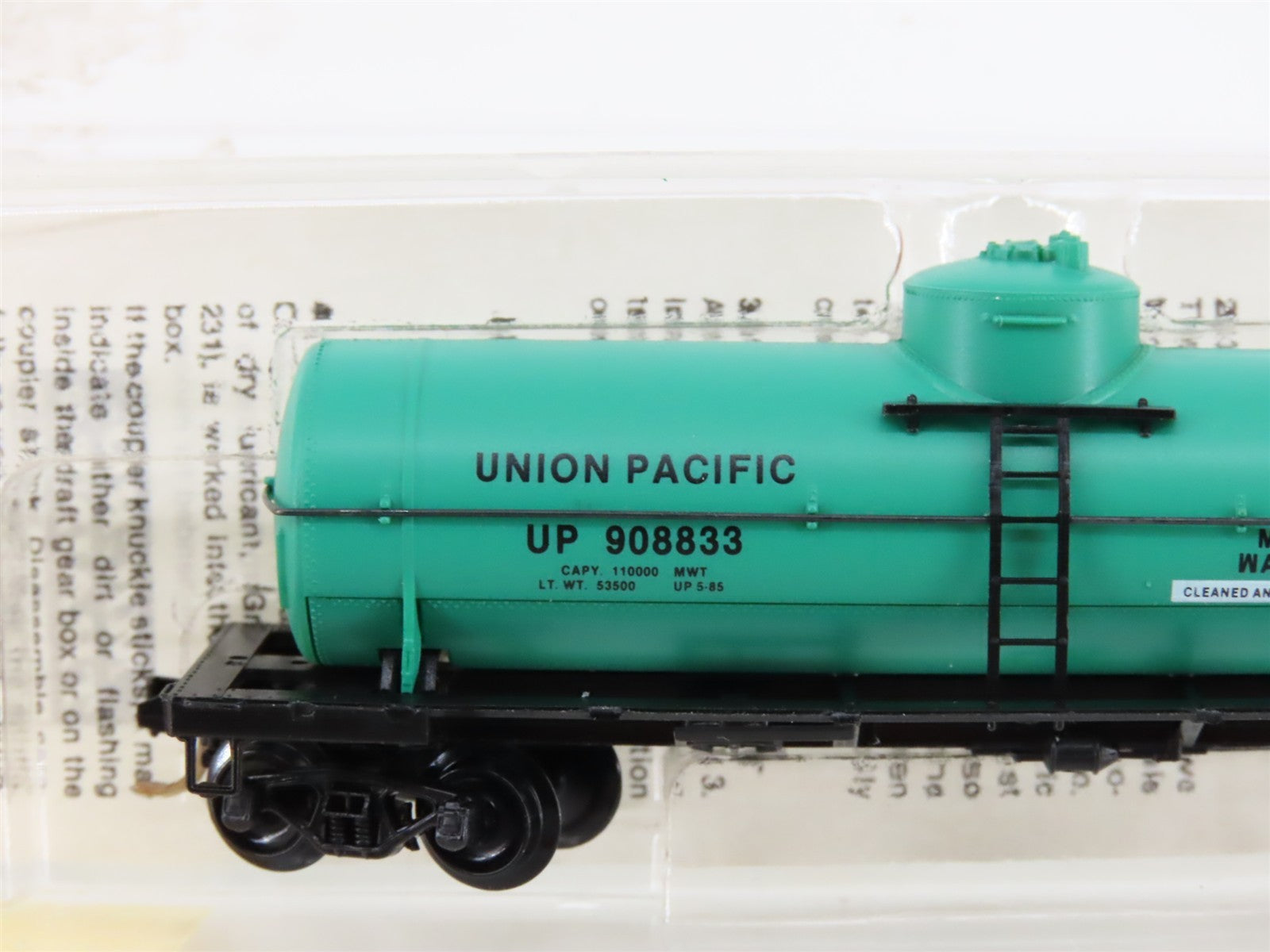 N Scale Micro-Trains MTL 65340 UP Union Pacific 39' Tank Car 908833 RTR