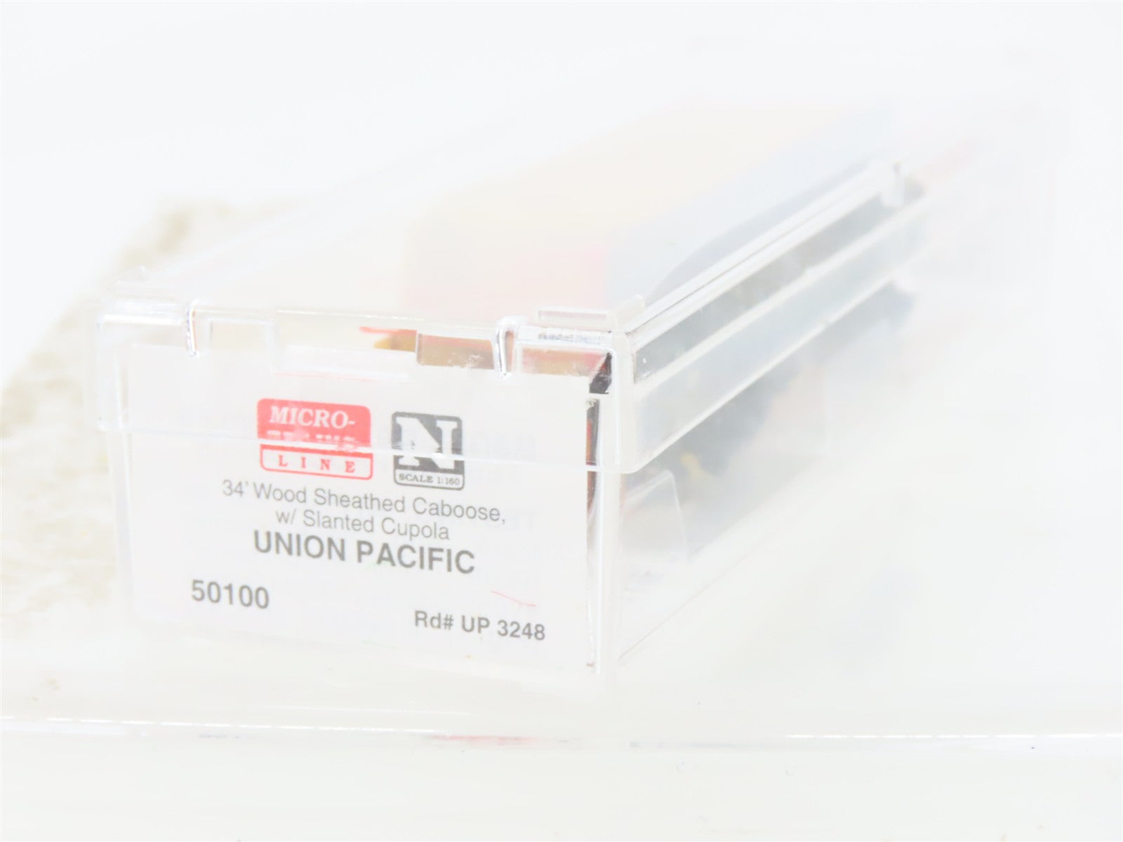 N Scale Micro-Trains MTL 50100 UP Union Pacific 34' Caboose 3248 RTR