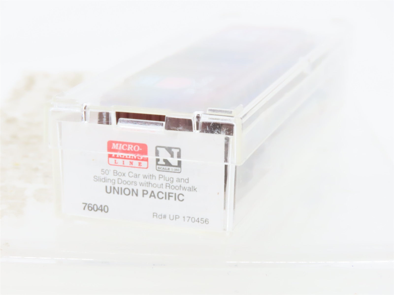 N Scale Micro-Trains MTL 76040 UP Union Pacific 50' Box Car 170456 RTR