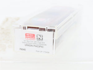 N Scale Micro-Trains MTL 76040 UP Union Pacific 50' Box Car 170456 RTR