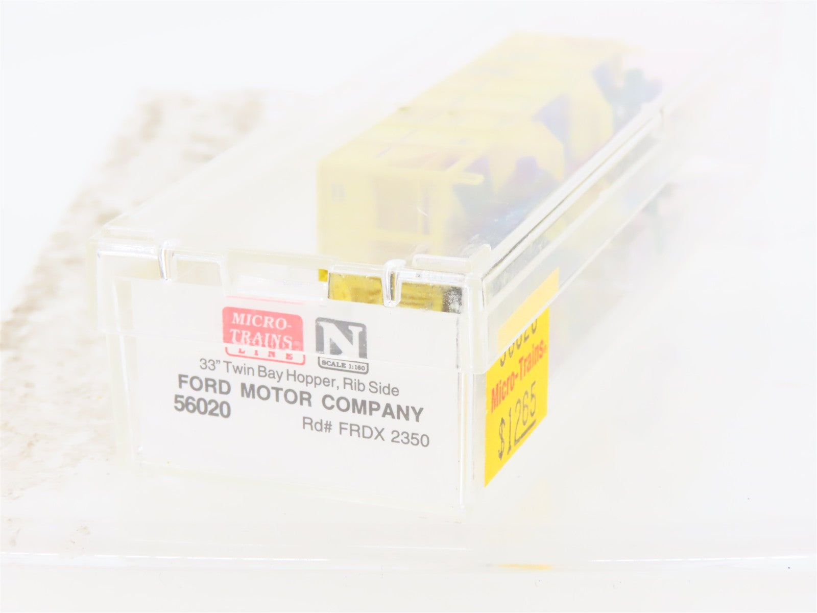 N Scale Micro-Trains MTL 56020 FRDX Ford Motor Company 33' 2-Bay Hopper 2350 RTR