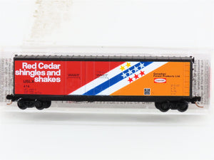N Scale Micro-Trains MTL 75060 USLX Canadian Forest Products 50' Box Car 474 RTR