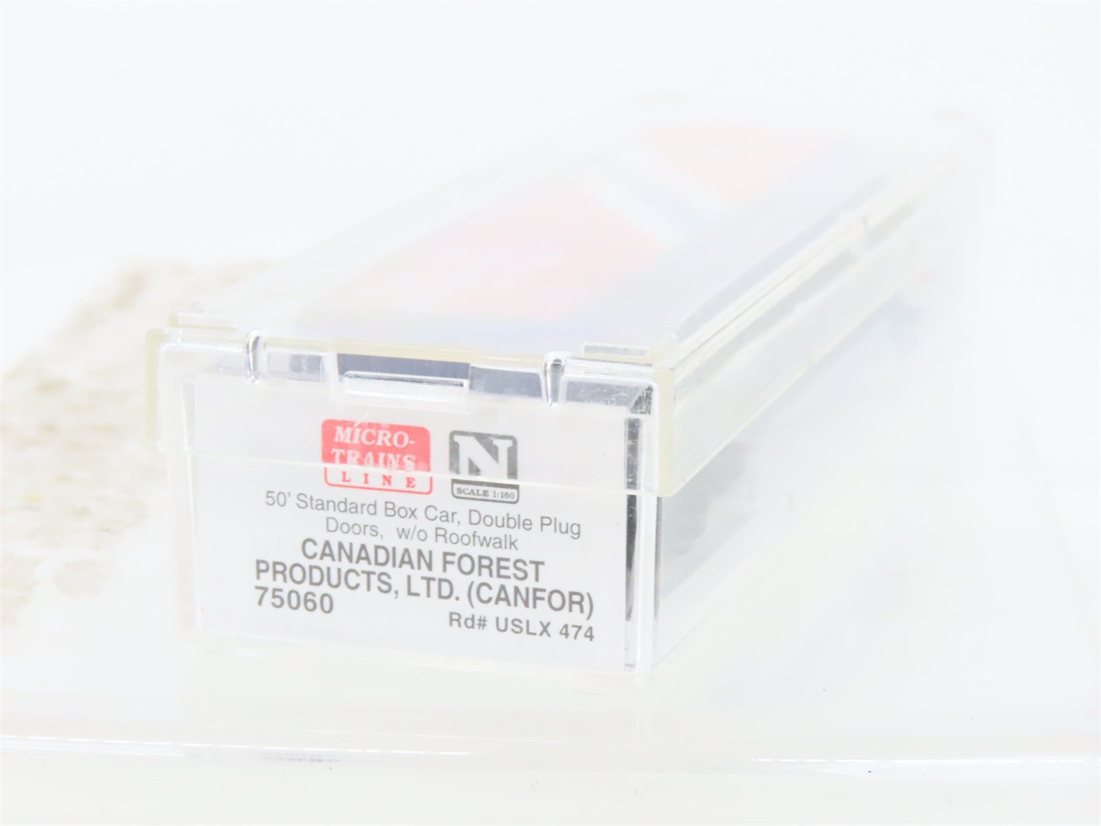 N Scale Micro-Trains MTL 75060 USLX Canadian Forest Products 50' Box Car 474 RTR
