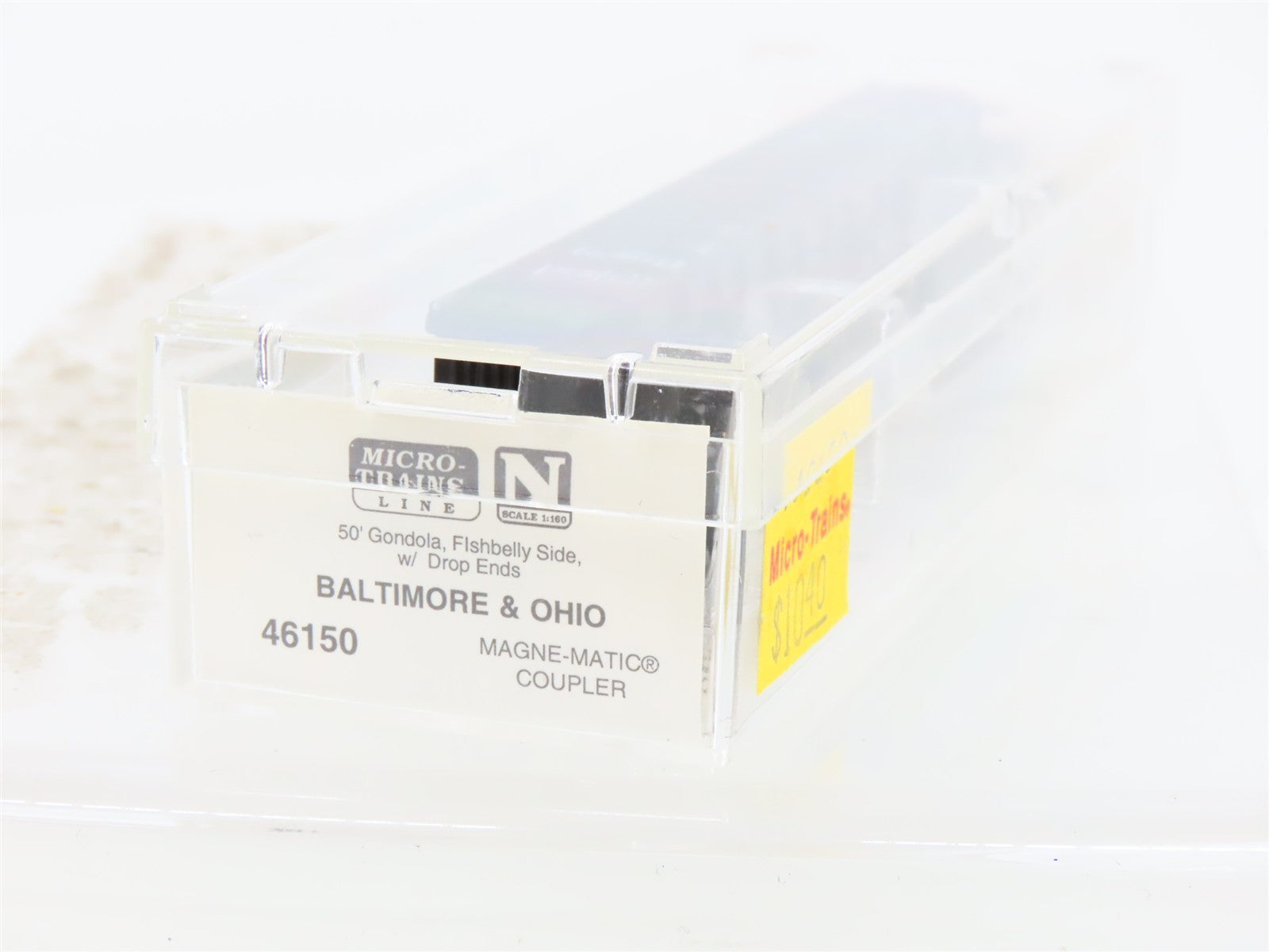 N Scale Micro-Trains MTL 46150 B&O Baltimore & Ohio 50' Gondola 259492 RTR