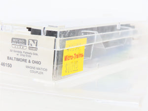 N Scale Micro-Trains MTL 46150 B&O Baltimore & Ohio 50' Gondola 259492 RTR