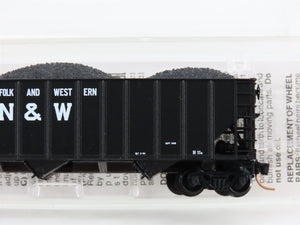 N Scale Micro-Trains MTL 108010 N&W Norfolk & Western 3-Bay Hopper 92750 w/ Load