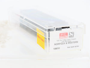 N Scale Micro-Trains MTL 108010 N&W Norfolk & Western 3-Bay Hopper 92750 w/ Load