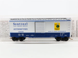 N Scale Micro-Trains MTL 20256 B&O Baltimore & Ohio 40' Box Car 466096 RTR