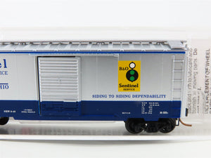 N Scale Micro-Trains MTL 20256 B&O Baltimore & Ohio 40' Box Car 466096 RTR