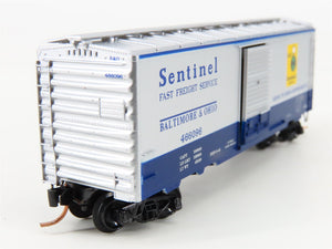N Scale Micro-Trains MTL 20256 B&O Baltimore & Ohio 40' Box Car 466096 RTR
