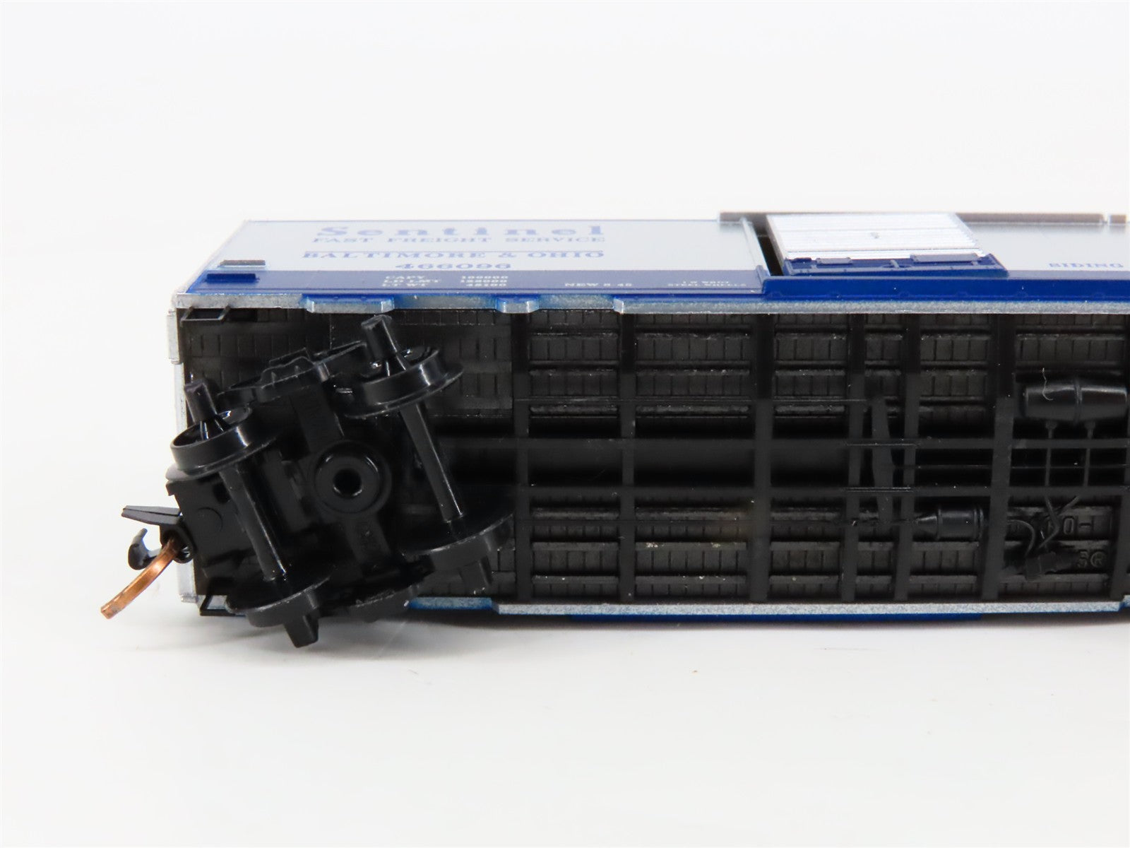 N Scale Micro-Trains MTL 20256 B&O Baltimore & Ohio 40' Box Car 466096 RTR