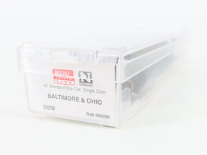 N Scale Micro-Trains MTL 20256 B&O Baltimore & Ohio 40' Box Car 466096 RTR