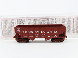 N Scale Micro-Trains MTL PRR Pennsylvania 33' 2-Bay Hopper 220501 RTR
