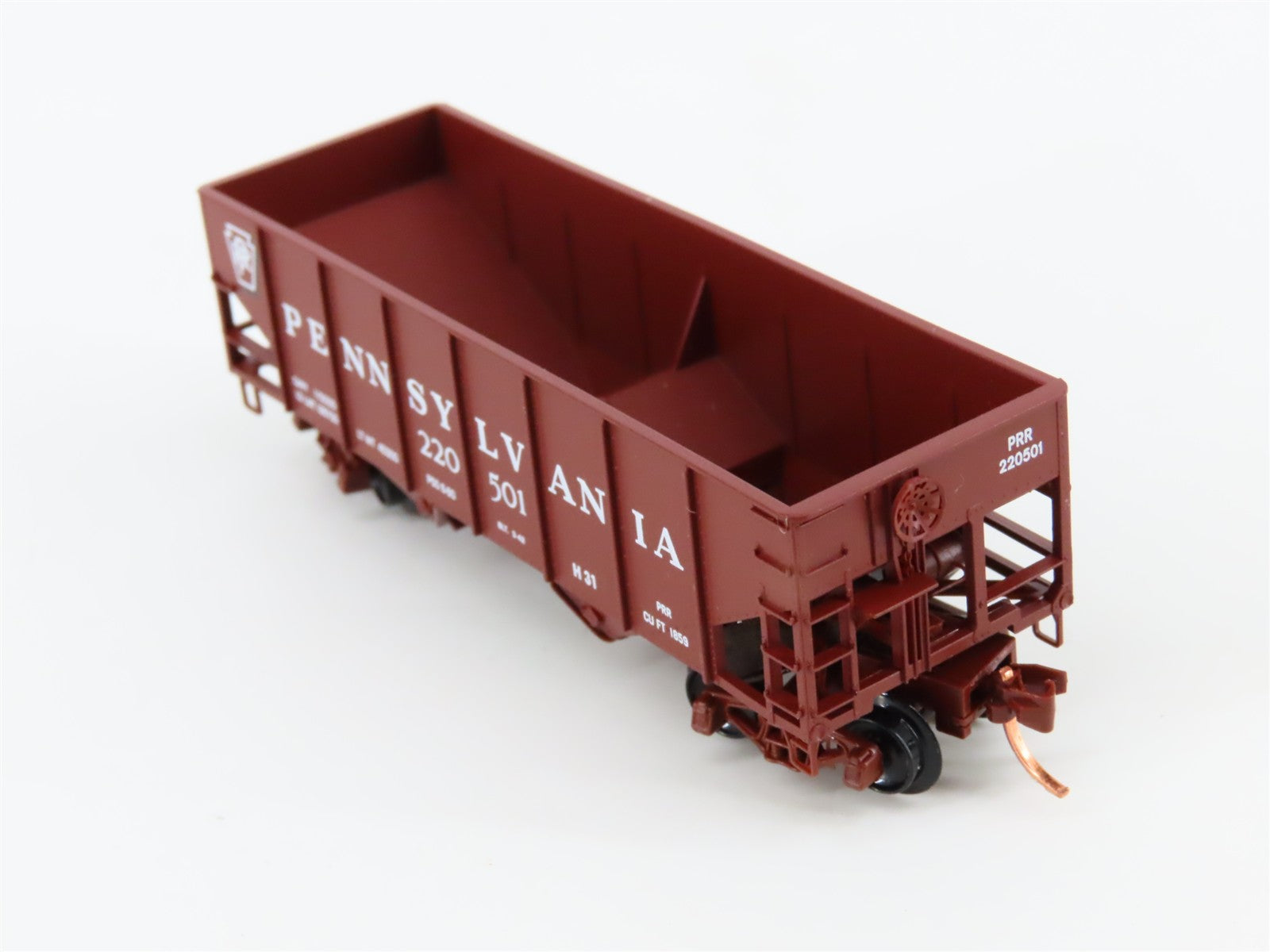 N Scale Micro-Trains MTL PRR Pennsylvania 33' 2-Bay Hopper 220501 RTR