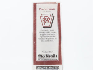 N Scale Micro-Trains MTL PRR Pennsylvania 33' 2-Bay Hopper 220501 RTR