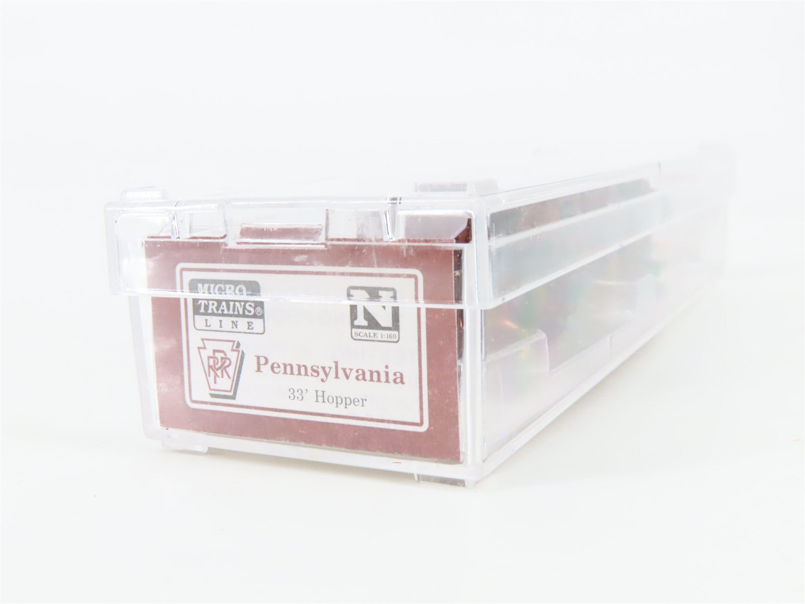 N Scale Micro-Trains MTL PRR Pennsylvania 33' 2-Bay Hopper 220501 RTR