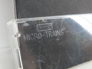 N Scale Micro-Trains MTL 11400040 40' Modern Log Car w/ Uprights RTR