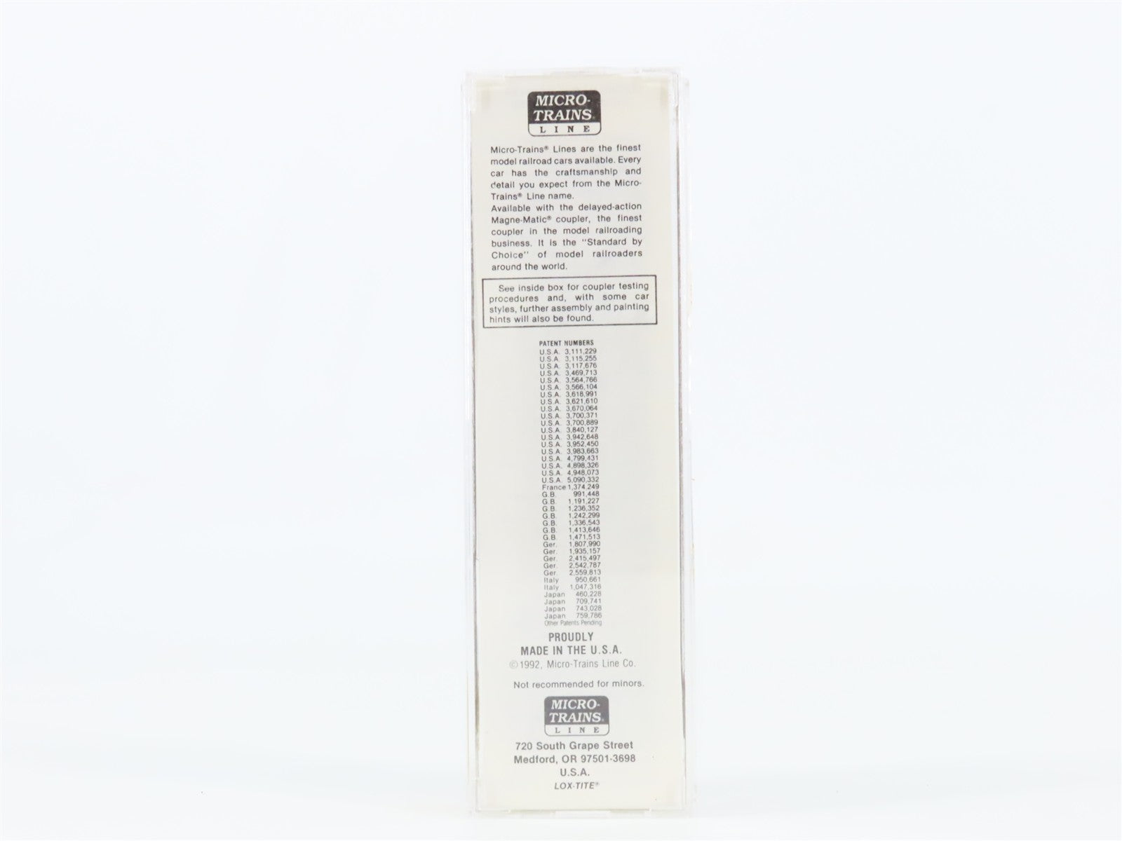 N Scale Micro-Trains MTL 33050 Union Pacific 50' Plug & Sliding Door Box Car RTR