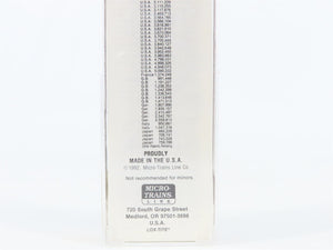 N Scale Micro-Trains MTL 33050 Union Pacific 50' Plug & Sliding Door Box Car RTR