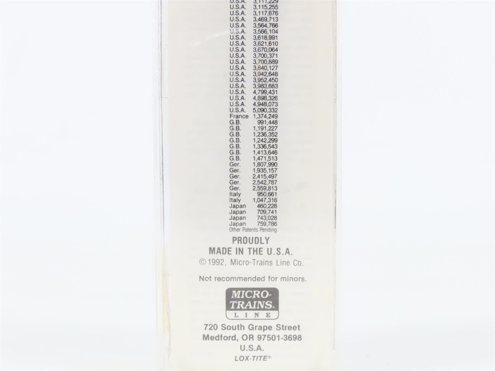 N Scale Micro-Trains MTL 56260 L&N Louisville & Nashville 33' 2-Bay Hopper RTR