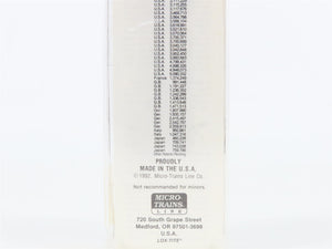 N Scale Micro-Trains MTL 56260 L&N Louisville & Nashville 33' 2-Bay Hopper RTR
