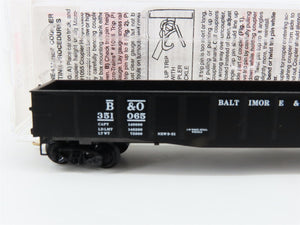 N Scale Micro-Trains MTL 105030 B&O Baltimore & Ohio 50' Fixed End Gondola RTR