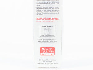N Scale Micro-Trains MTL 105030 B&O Baltimore & Ohio 50' Fixed End Gondola RTR