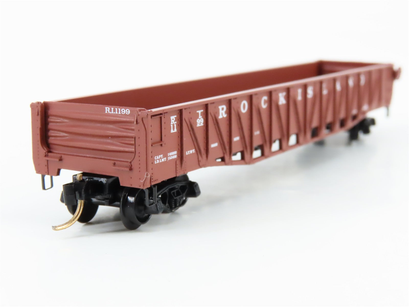 N Scale Micro-Trains MTL 62040 RI Rock Island 50' Composite Gondola 99 RTR