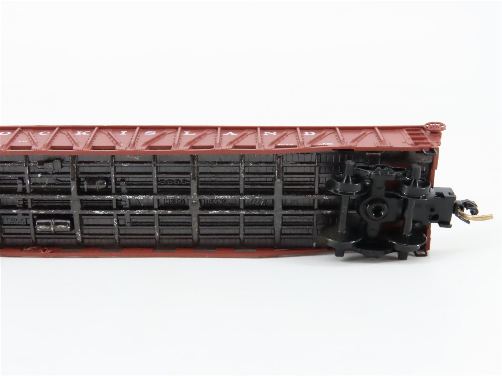 N Scale Micro-Trains MTL 62040 RI Rock Island 50' Composite Gondola 99 RTR