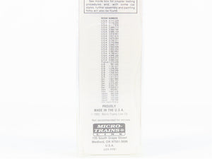 N Scale Micro-Trains MTL 62040 RI Rock Island 50' Composite Gondola 99 RTR