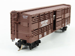 N Scale Micro-Trains MTL 35140 Soo Line 40' Stock/Cattle Car 29630 RTR