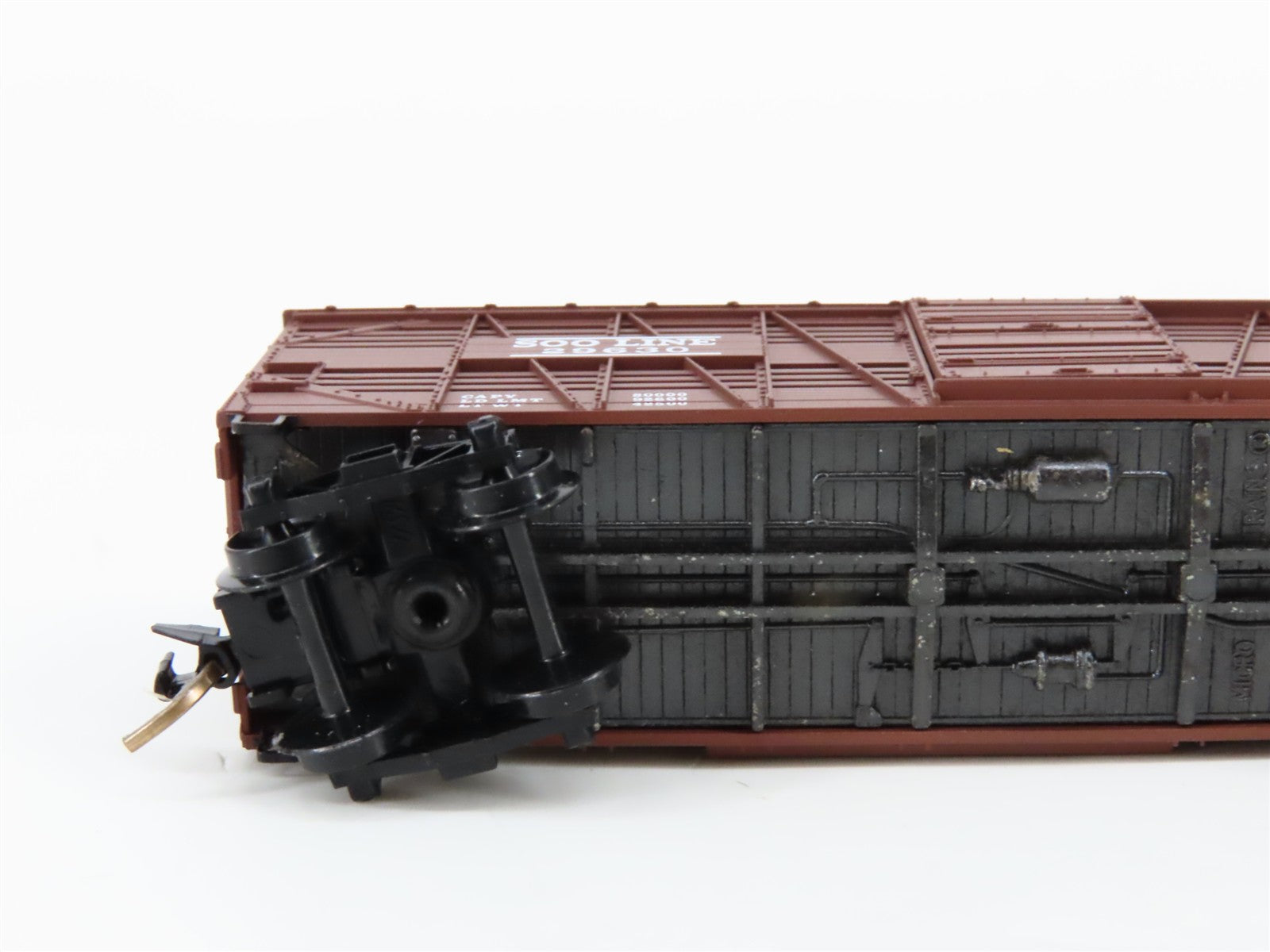 N Scale Micro-Trains MTL 35140 Soo Line 40' Stock/Cattle Car 29630 RTR