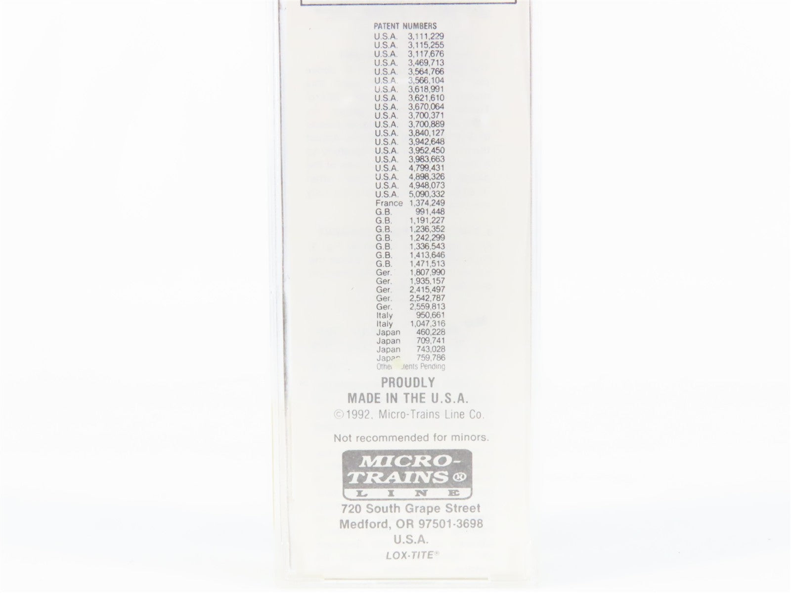 N Scale Micro-Trains MTL 35140 Soo Line 40' Stock/Cattle Car 29630 RTR