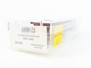 N Scale Micro-Trains MTL 35140 Soo Line 40' Stock/Cattle Car 29630 RTR