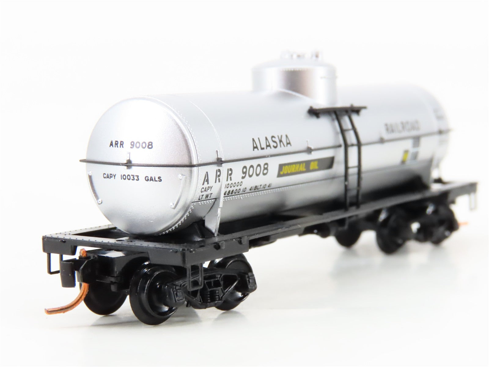 N Scale Micro-Trains MTL 06500270 Alaska Railroad 39' Single Dome Tank Car RTR