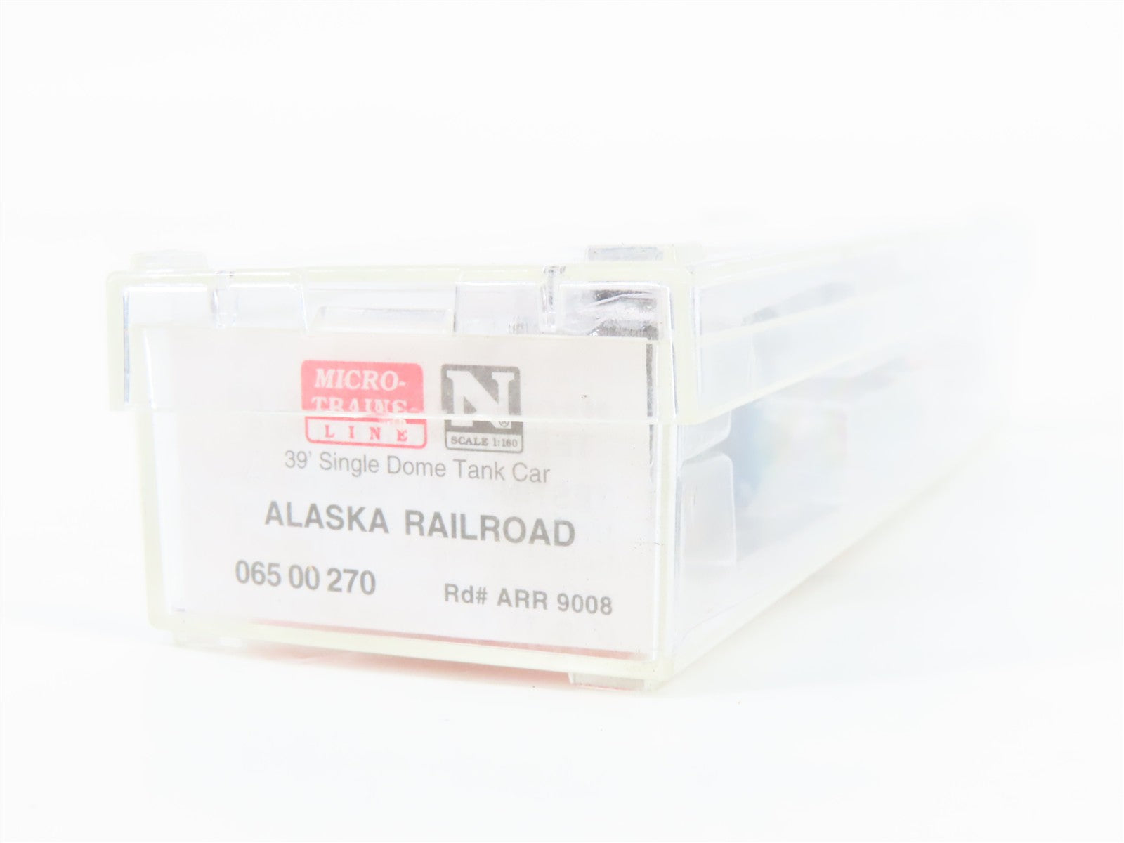 N Scale Micro-Trains MTL 06500270 Alaska Railroad 39' Single Dome Tank Car RTR