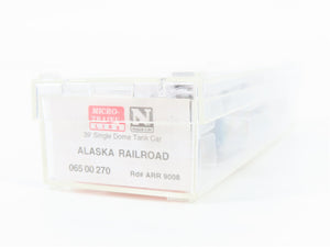 N Scale Micro-Trains MTL 06500270 Alaska Railroad 39' Single Dome Tank Car RTR