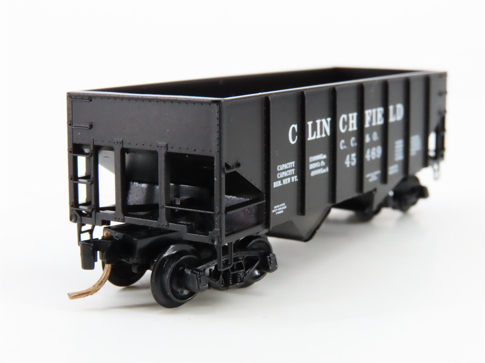 N Scale Micro-Trains MTL 56190 CCO Clinchfield 33' Twin Bay Hopper 45469 RTR
