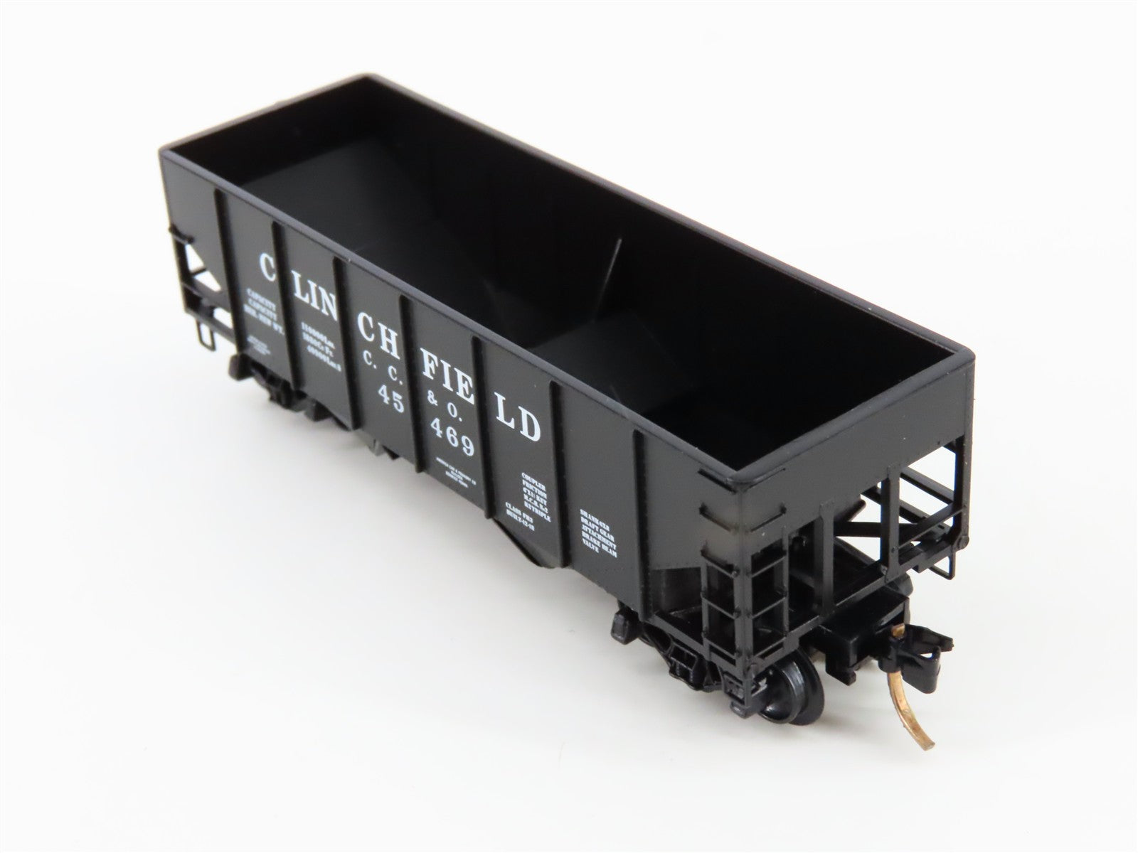 N Scale Micro-Trains MTL 56190 CCO Clinchfield 33' Twin Bay Hopper 45469 RTR